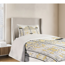 Kensington Royal Palace Door Bedspread Set