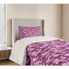 Exotic Camouflage Pattern Bedspread Set