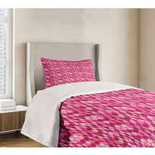 Geometric Vertical Circles Bedspread Set