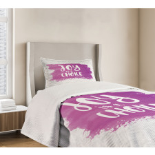 Joy is a Choice Words Art Bedspread Set