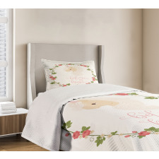 Believe in Magic and Unicorn Bedspread Set