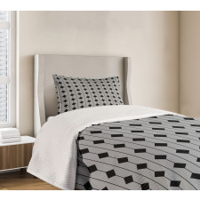 Square and Stripes Bedspread Set