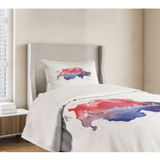 Travel Around the World Bedspread Set