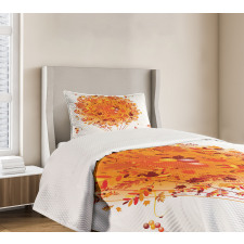 Autumn Concept Air Balloon Bedspread Set