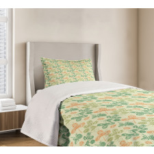 Design Leaves Art Bedspread Set