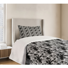 Greyscale Gloomy Bedspread Set