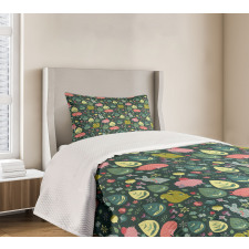 Bunny Fox Squirrel Bedspread Set