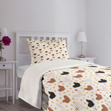 Domestic Birds Bedspread Set