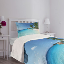 Anse Lazio Beach Surf Bedspread Set