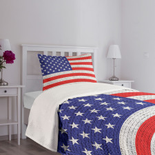 American Freedom Theme Bedspread Set