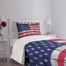 July Fourth Freedom Day Bedspread Set