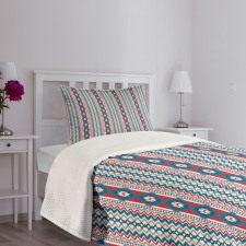 Native Old Motifs Bedspread Set