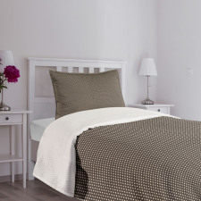 Halftone Inspired Polka Dots Bedspread Set