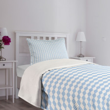 Pastel Tone Motif Bedspread Set