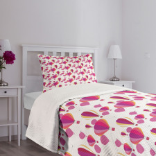 Colorful Abstract Aircraft Bedspread Set