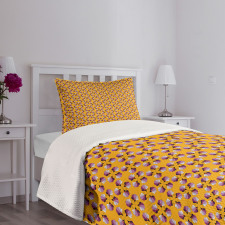 Flower Petals Inspired Motif Bedspread Set