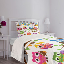 Cheerleader League Team Bedspread Set