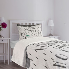 Worrying Solves Nothing Bedspread Set