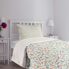 Watercolor Petals Beauty Bedspread Set