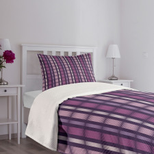 Abstract Stripes Bars Bedspread Set