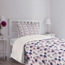 Spring Floral Gracious Animal Bedspread Set