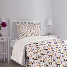 Repeating Music Bedspread Set