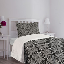 Vintage Motifs Art Bedspread Set