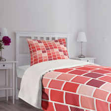 Tile Rectangle Square Bedspread Set