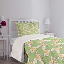 Little Baby Chickens Bedspread Set