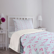 Eucalyptus Blooming Bedspread Set