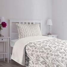 Aquatic Starfish Bedspread Set