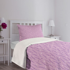 Lavender Butterflies Bedspread Set