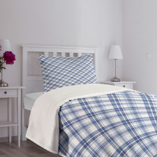 Fashion Diagonal Lines Bedspread Set