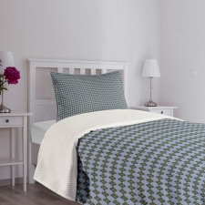 Traditional Eastern Grid Bedspread Set