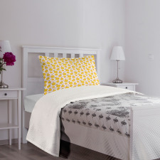 Energetic Vibrant Citrus Bedspread Set