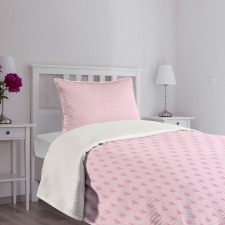 Minimal Pinkish Bedspread Set