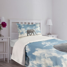 Classic Elephant Balance Bedspread Set