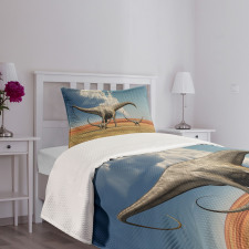 Diplodocus Dinasours Bedspread Set