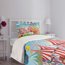 Carnival Many Rides Bedspread Set