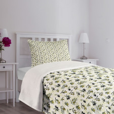 Leafy Iconic of Peace Bedspread Set