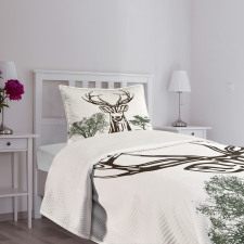 Village Mountain Fall Bedspread Set