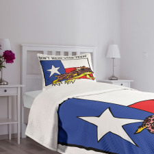 American Texas City Bedspread Set