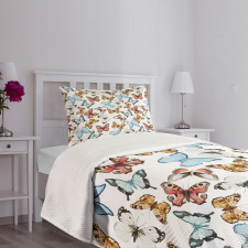 Bohemian Butterflies Bedspread Set