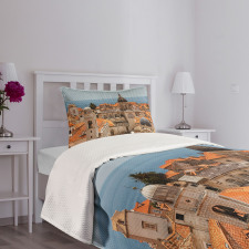 Old City of Dubrovnik Bedspread Set