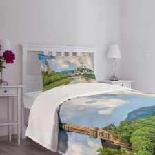 Salzburg Land Cloudy Bedspread Set