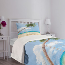 Coconut Palms Island Bedspread Set