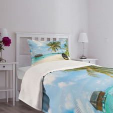 Exotic Maldives Sea Bedspread Set