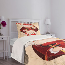 Queen Cards Bedspread Set