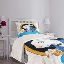 Rabbit Bunny Bedspread Set