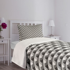 Minimalist Link Shape Bedspread Set